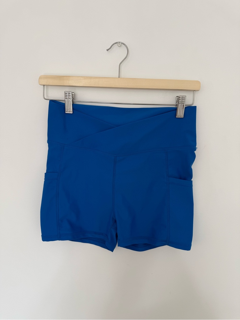 Women's Blue Active Performance Shorts